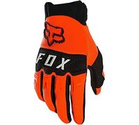 Guanti fox dirtpaw long nero arancione