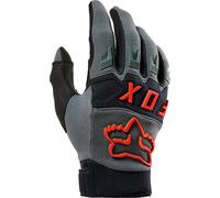 FOX Dirtpaw Guanti da motocross, grigio/rosso, Taglia 3XL
