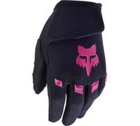 FOX Dirtpaw Guanti da motocross per bambini, nero/rosa, Taglia S