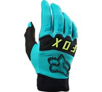 FOX Dirtpaw Guanti Motocross, Turchese/Nero, Taglia 2XL
