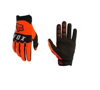 Fox Dirtpaw Guanto MTB Bicicletta MX Cross Dirt Ebike Dita Lunghe Arancione S