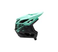 Fox dropframe pro kairos casco da mountain bike turchese