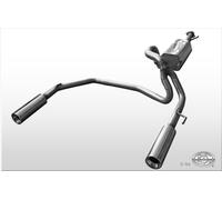 Fox Duplex Scarico Sportivo Per Toyota Land Cruiser Tipo J12 5-T