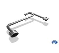 Fox Duplex Sistema Finale Scarico per Hyundai Santa Fé 4x4 - DM 2.2l D 145kW