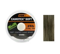 FOX Edges Camotex Soft Braid 20m 20-35lb Trecciati per Terminali Carpfishing