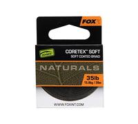 Fox Edges Naturals Coretex SOFT TRECCIATO PER RIG CARP FISHING AGONISMO 20mt