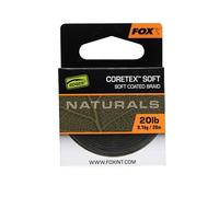 Fox Edges Naturals Coretex SOFT TRECCIATO PER RIG CARP FISHING AGONISMO 20mt