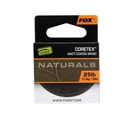 Fox Edges Naturals Coretex TRECCIATO PER RIG CARP FISHING AGONISMO 20mt