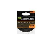 Fox Edges Naturals Leader In Piombo Leadcore 50lb 7m 25m
