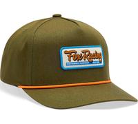 FOX Equipped Cappellino snapback, verde-arancione per maschi