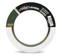 Fox Exocet Pro Low vis Green Leader - 100 m cavo terminale, diametro/portata: 0,50 mm/35 lb (15,9 kg)
