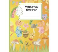 Fox Fall Composition Notebook: Wide Ruled Journal With Cozy Autumn-Theme For Boys And Girls For Writing, Note-Taking, And Creative Ideas
