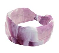 Fox - Fascia larga da donna, alla moda, annodata per yoga, allenamento, morbida fascia elastica, accessori per capelli