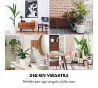 Venlo fioriera in polystone per interni ed esterni in 3 misure