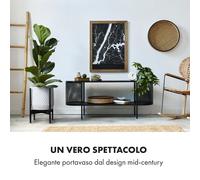 Fox & Fern Zeist portavaso, 2 altezze, combinabile, design a innesto, naturale