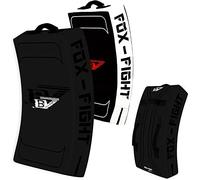 Fox Fight - Scudo curvo B7 per kick boxing, paracalci professionale e di alta qualità, verticale, per allenamento Grappling Sparring Muay Thai Kickbox Freefight Arti marziali BJJ