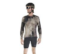 Fox Flexair Ascent Pulse - maglia MTB - uomo S Brown/Black man Carvico