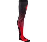 FOX Flexair Fracture KB Calzini da motocross, nero-rosso, taglia M per maschi