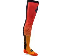FOX Flexair Fracture KB Calzini da motocross, rosso-arancione, taglia L per maschi