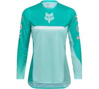 FOX Flexair Fracture Maglia motocross da donna, turchese, taglia M per donne