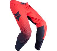 FOX Flexair Fracture Pantaloni da motocross, nero-rosso, taglia 32 per maschi