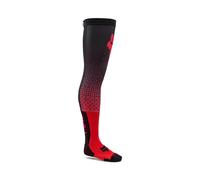 FOX FLEXAIR FRACTURE rosso fluo calza lunga per ginocchiera motocross enduro