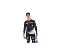 Fox flexair hello future maglia a maniche lunghe nero bianco