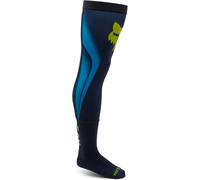 FOX Flexair Knee Brace Calzini da motocross, nero-giallo, taglia L per maschi