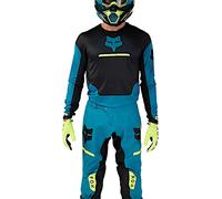 FOX Flexair Optical Pantaloni Motocross, blu/nero, Taglia 28