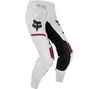 FOX Flexair Optical Pantaloni Motocross Donna, Grigio/nero chiaro, Taglia 16