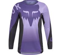 FOX Flexair Spire Maglia Motocross Giovanile, nero-porpora, taglia S