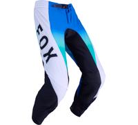 FOX Flexair Spire Pantaloni da motocross, bianco-blu, taglia 36 per maschi