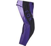 FOX Flexair Spire Pantaloni da motocross per ragazzi, viola/nero, Taglia 22