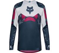 FOX Flexair Tactile Maglia Motocross, blu/bianco, Taglia S