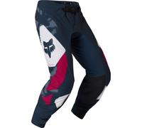 FOX Flexair Tactile Pantaloni da motocross, blu/rosa, Taglia 30