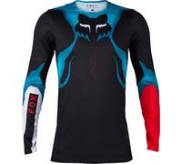FOX Flexair Withered Maglia Motocross, nero-blu, taglia XL per maschi