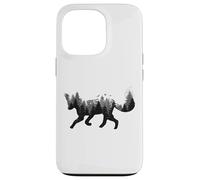 Fox Forest Nature Outdoor Escursionismo Campeggio Caccia Custodia per iPhone 13 Pro