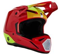 FOX FOX - Casco V1 Ballast Junior Flo Rosso 2024 YS