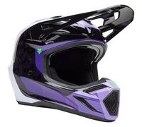 FOX FOX - Casco V3 RS Grid Nero / Purple 2025 XS