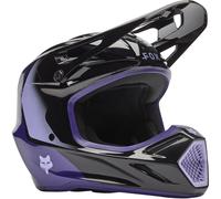 FOX FOX - Casco V3 Spire Junior Nero / Purple 2026 S