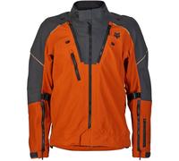 FOX Defend GORE-TEX ADV Giacca tessile moto, grigio-arancione, taglia 2XL per maschi