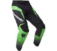 FOX 180 Kawasaki Pantaloni da motocross, verde, taglia 30 per maschi