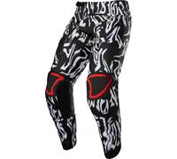 Fox 180 Peril Pantaloni motocross, nero-bianco, taglia 32 per maschi
