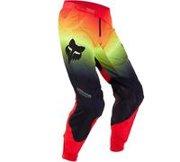 FOX 360 Revise Pantaloni Motocross, nero-rosso-giallo, taglia 32