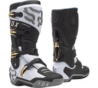 FOX Instinct Stivali da motocross, nero-grigio-bianco, taglia 50 per maschi