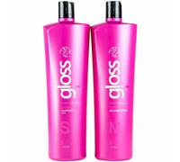 Fox Gloss Progressive Brush Kit - Trattamento per capelli alla cheratina bras...