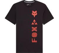 FOX Glyph Maglia funzionale, nero-rosso, taglia XL per maschi