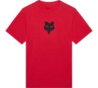Fox Maglietta Head 195 Original Nero-Rosso Taglia L da uomo