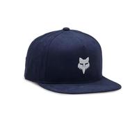 Fox Head Adjustable Snapback Hat Blu Navy