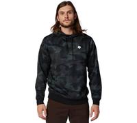 Fox head pullover hoodie black camo